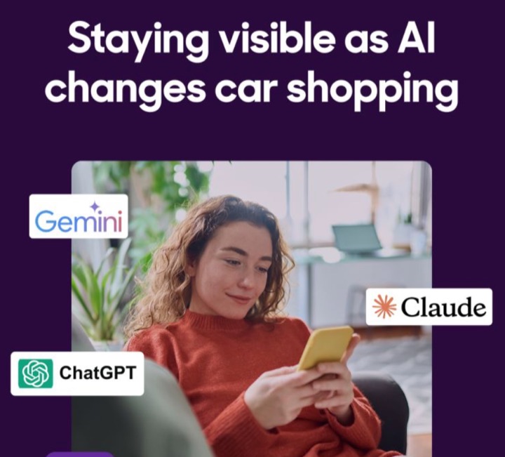 Staying visible as AI changes car shopping — a buyer using AI assistants